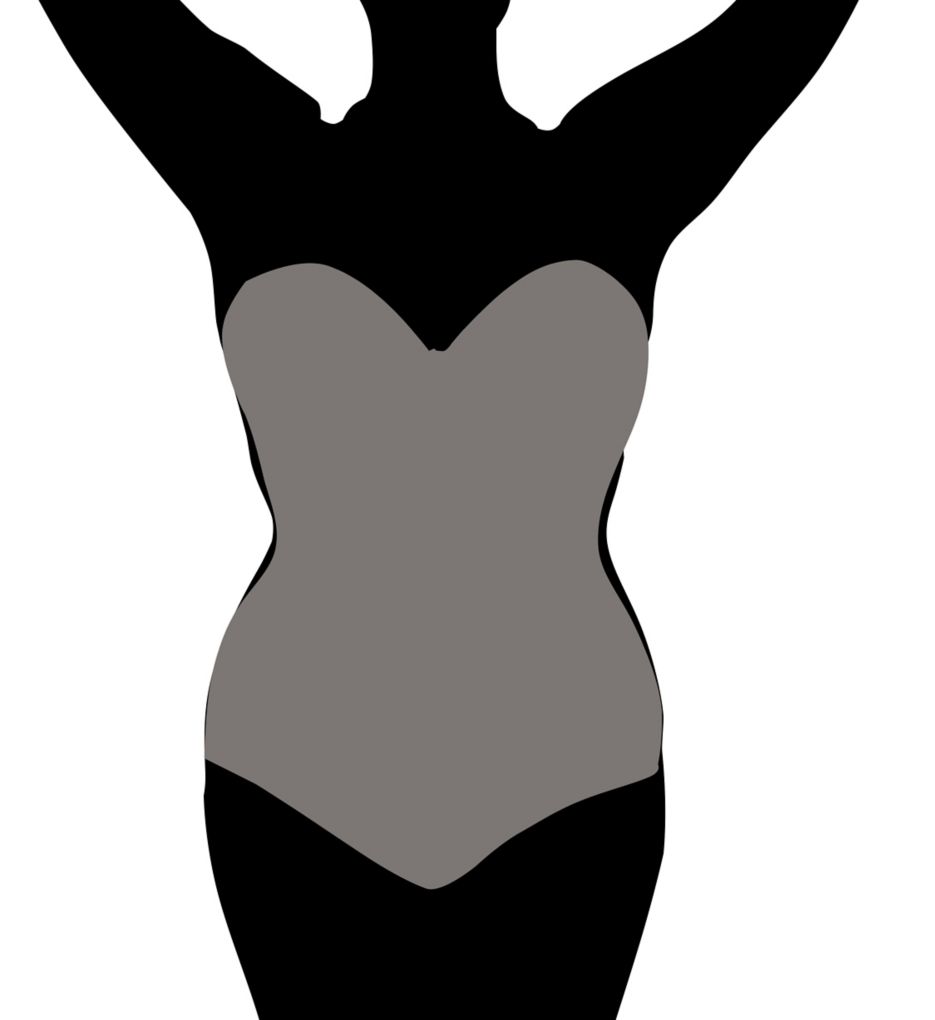 Va Bien Women's Ultra Lift Strapless Low Back Bodysuit 1570 38D